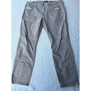 Lucky Brand 121 Heritage Slim Pants Mens 38x30 Tan Straight Leg